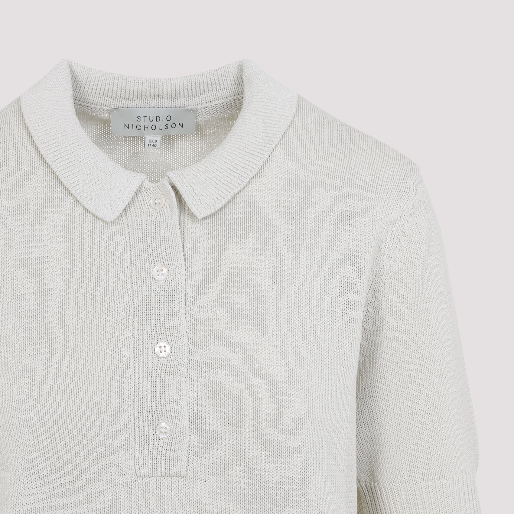 Studio Nicholson Polo - Nude & Neutrals | d0fe2c335d58b56ae84d3c5665e31f53c02fcd85