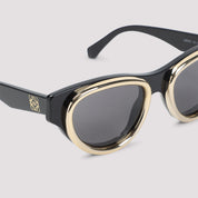 Loewe Eyewear Sunglasses - Black | 43db7b89051a794fab5534a87696d405219abdd0