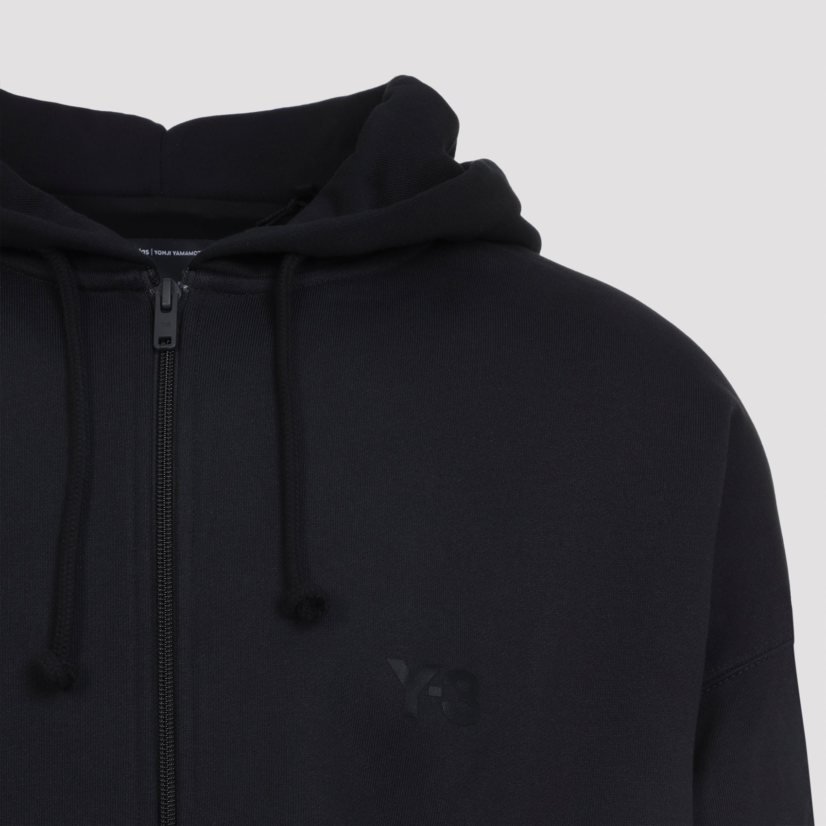 Y 3 Brushed Terry Zip Hoodie - MEN CLOTHING - Y 3 - T.Luxy