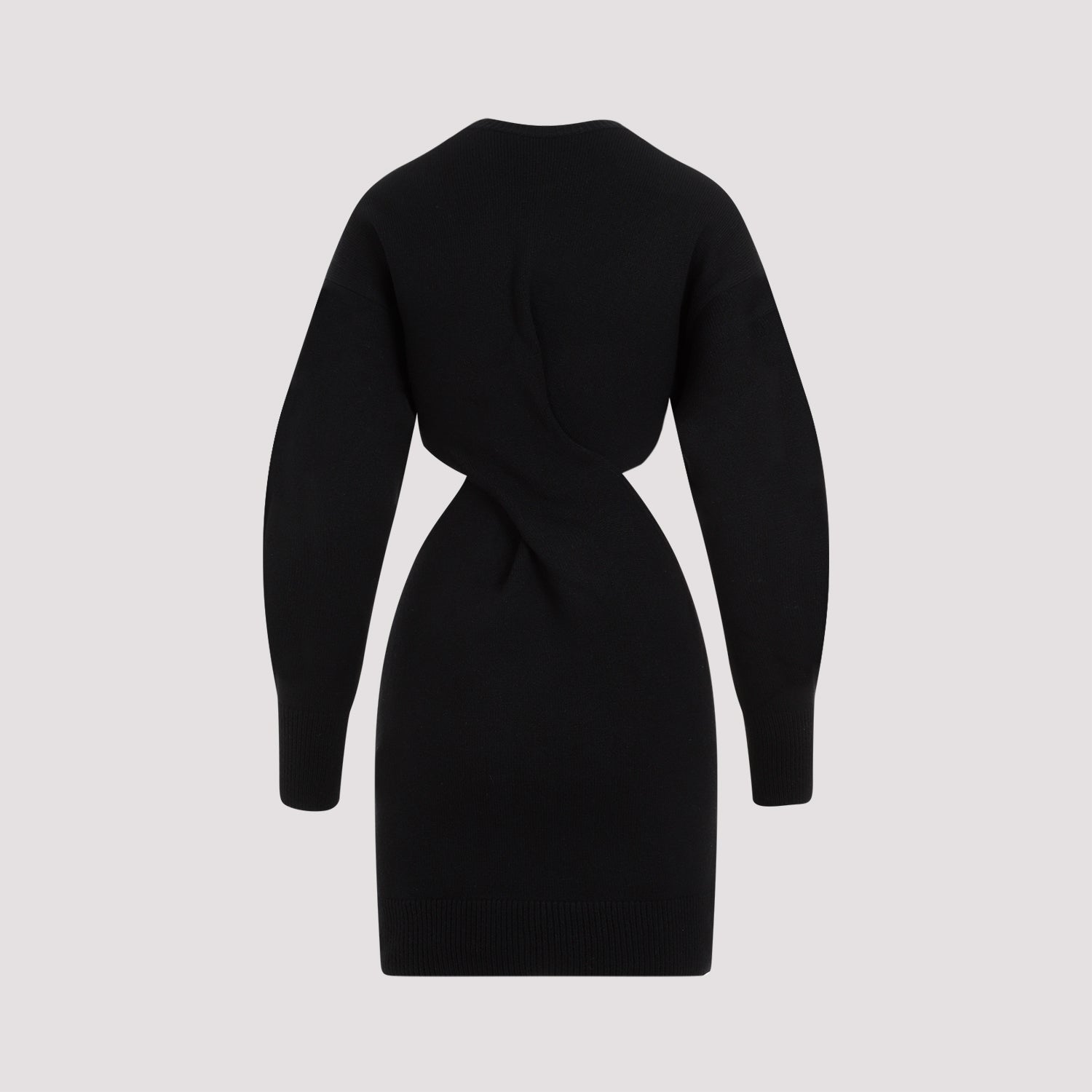 Alexander Mcqueen Wool Mini Dress - WOMEN CLOTHING - Alexander Mcqueen - T.Luxy
