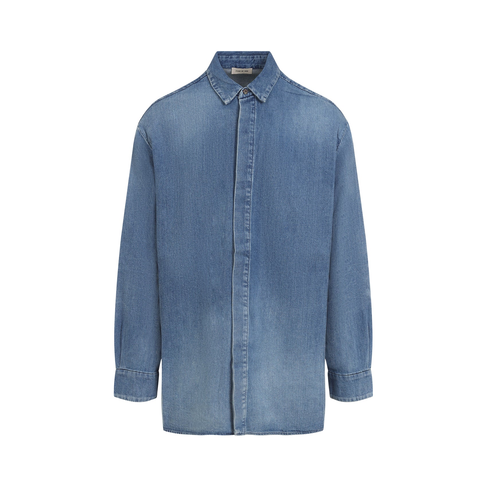 Fear Of God Shirts - Blue | 3f2cf58ff289ffb4453d753660a9bb9acdd5969d