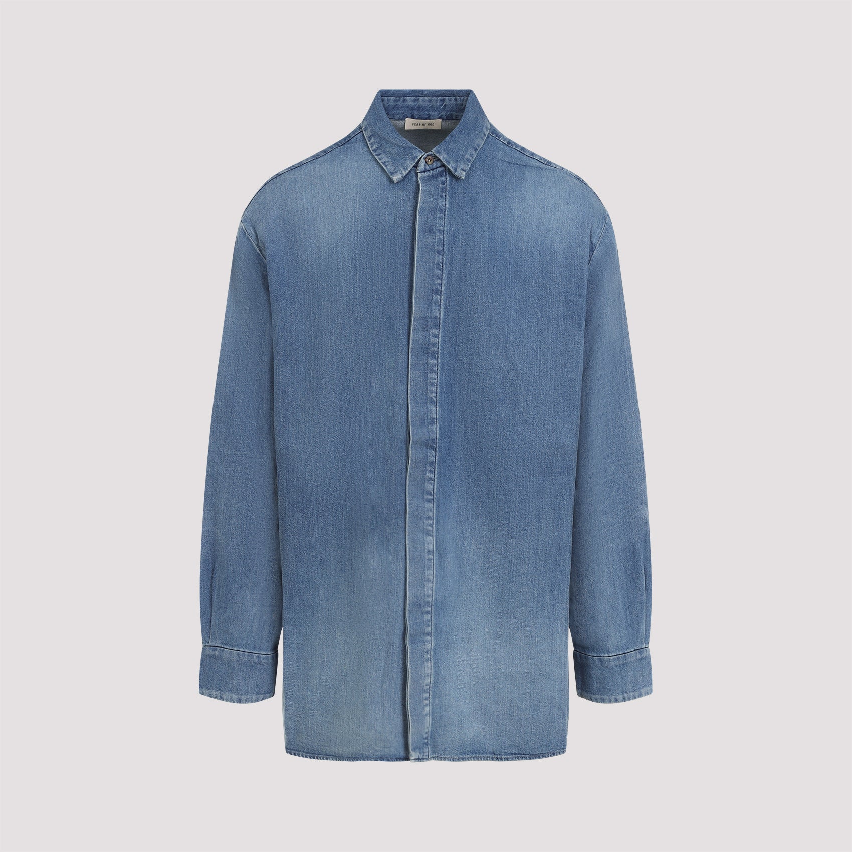 Fear Of God Shirts - Blue | 3ea088df0c061db8ae63749c14d8612595d90b63