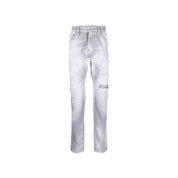 Dsquared2 Cotton Denim Jeans - MEN CLOTHING - DSQUARED2 - Tluxy New