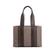Chloé Woody Felt Medium Tote Bag - WOMEN BAGS - CHLOE' - T.Luxy