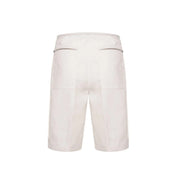 Jil Sander Coated Linen Cargo Shorts - MEN CLOTHING - JIL SANDER - Tluxy New