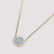 Miu Miu Brass Necklace - WOMEN ACCESSORIES - Miu Miu - T.Luxy