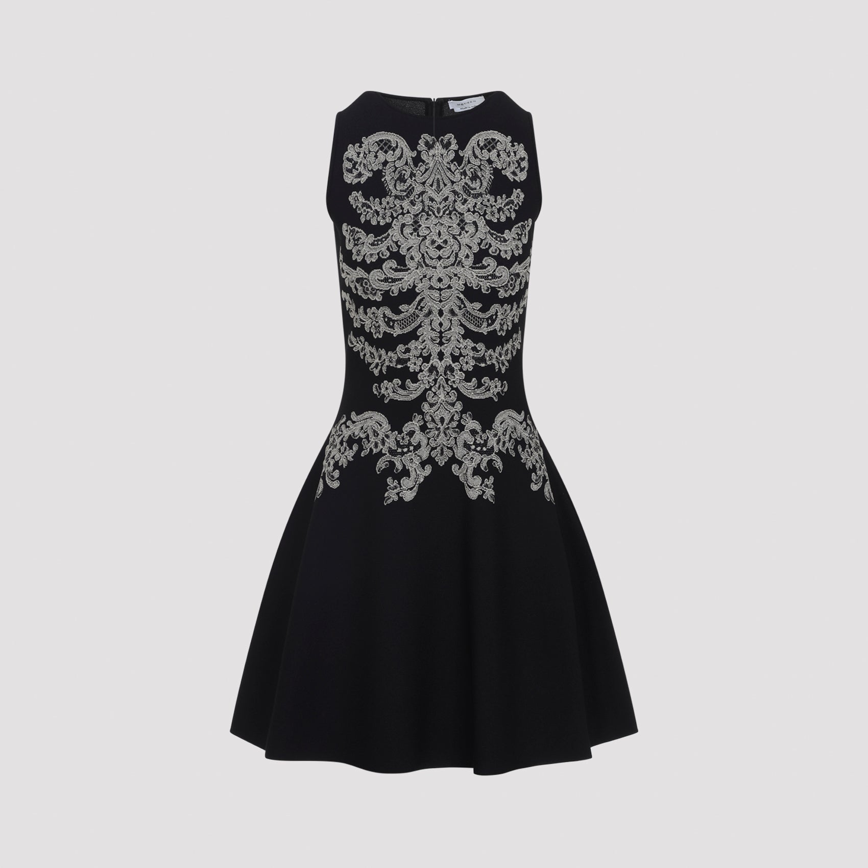 Alexander Mcqueen Viscose Mini Dress - WOMEN CLOTHING - Alexander Mcqueen - T.Luxy