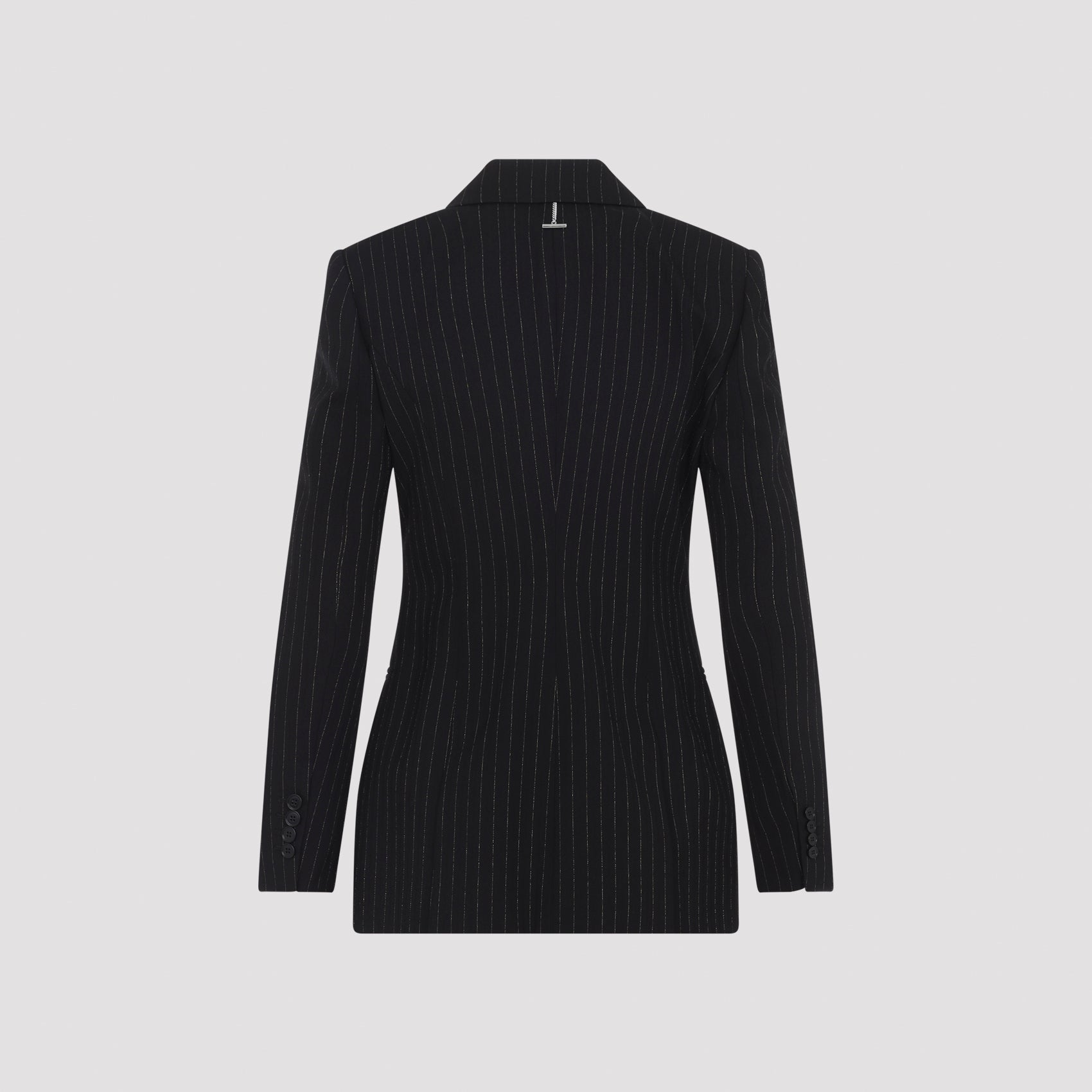 Alexander Mcqueen Pinstripe Lurex Jacket - WOMEN CLOTHING - Alexander Mcqueen - T.Luxy