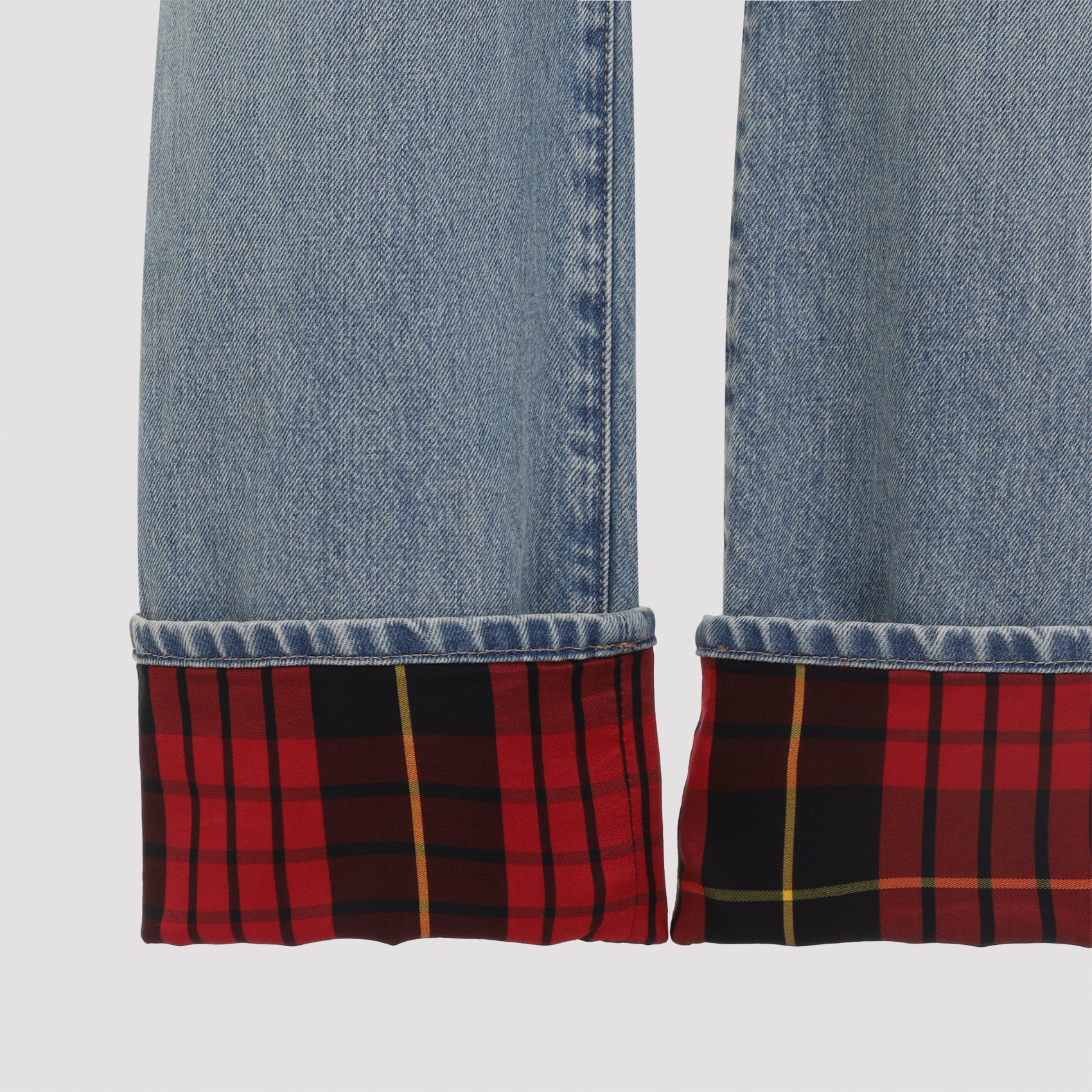 Alexander Mcqueen Cotton Jeans - WOMEN CLOTHING - Alexander Mcqueen - T.Luxy