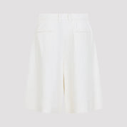 Max Mara`S Bermuda - White | 7b4bb9515bc9c3ec1ef4cdd3f4f3480cc0aeae64