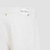 Max Mara`S Regular & straight leg - White | 22a61baff50cdeb9a4326e8baeb783d5cc8873a3