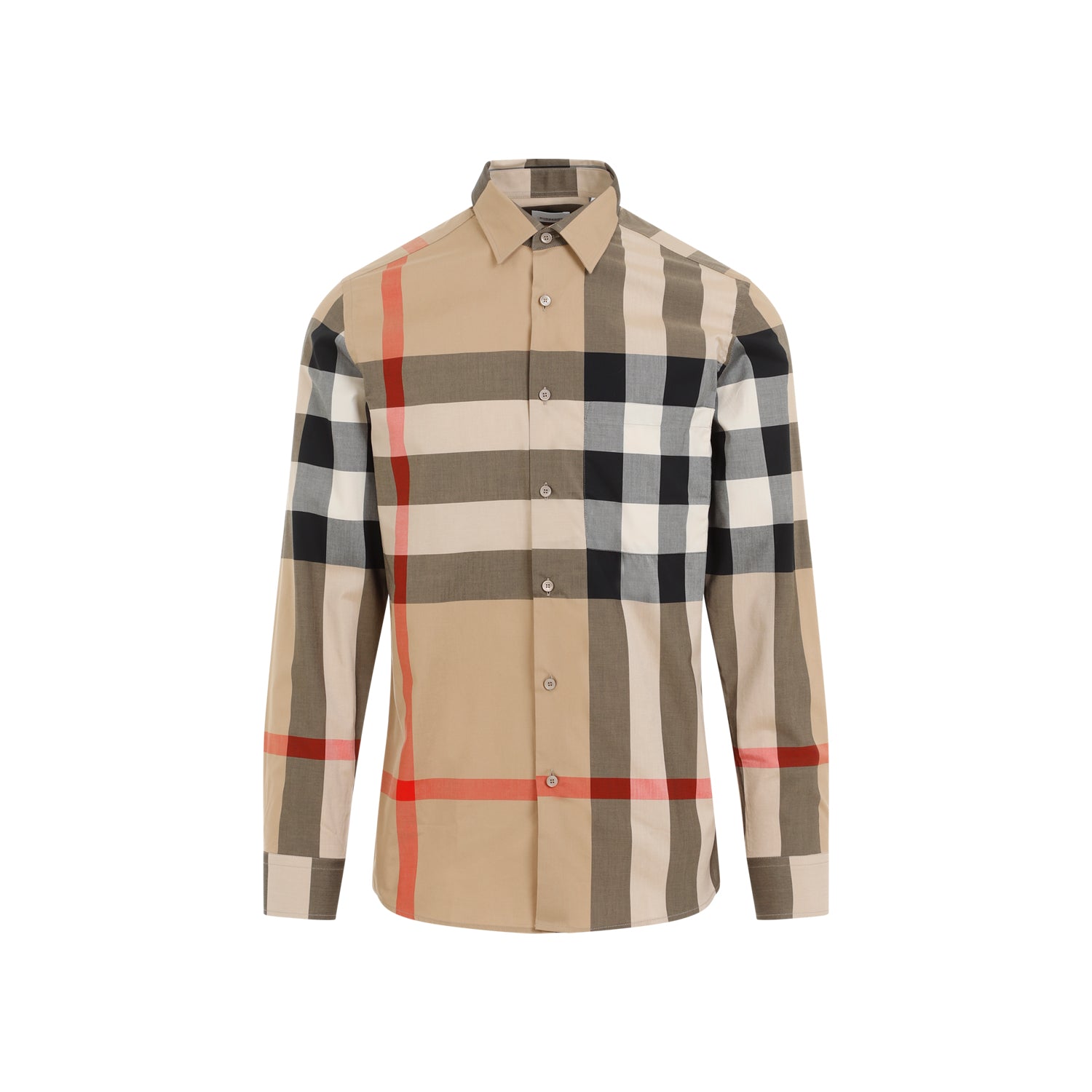 Burberry Check Cotton Shirt - MEN CLOTHING - Burberry - T.Luxy