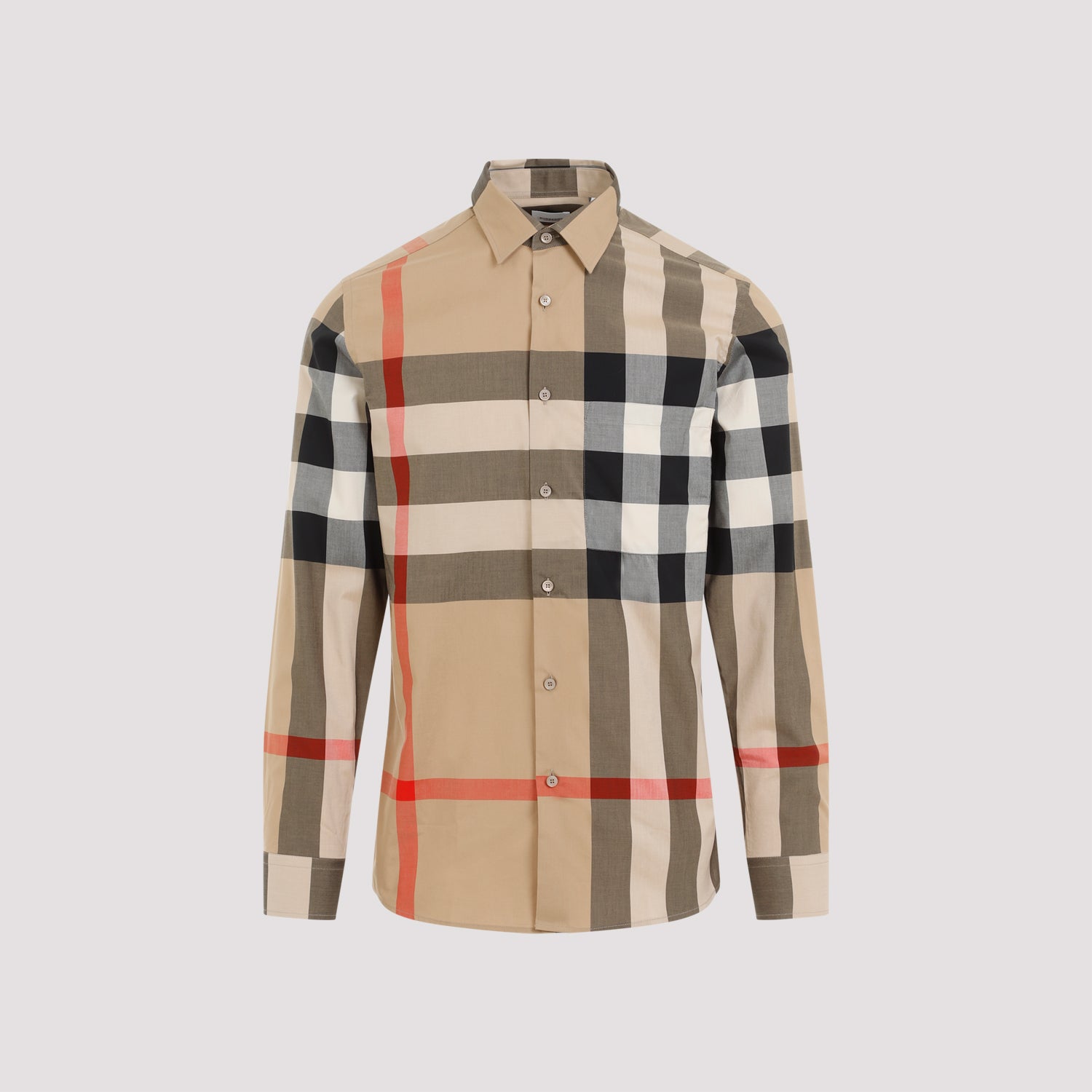 Burberry Check Cotton Shirt - MEN CLOTHING - Burberry - T.Luxy