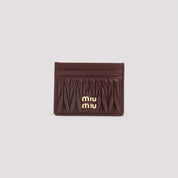 Miu Miu Credit card case - Red | 2c2414dfd735797ce6fb0b02d5441cc55c87de2a