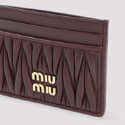 Miu Miu Credit card case - Red | 9709f18f418e58bddf24557aad2c54529418fa46