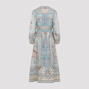 Zimmermann Midi dresses - Multicolour | 1959b4145e511922cb8cb17b6c10334ccabb2ac9