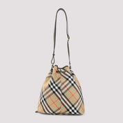 Burberry Medium Drawstring Bucket Shoulder Bag - WOMEN BAGS - Burberry - T.Luxy