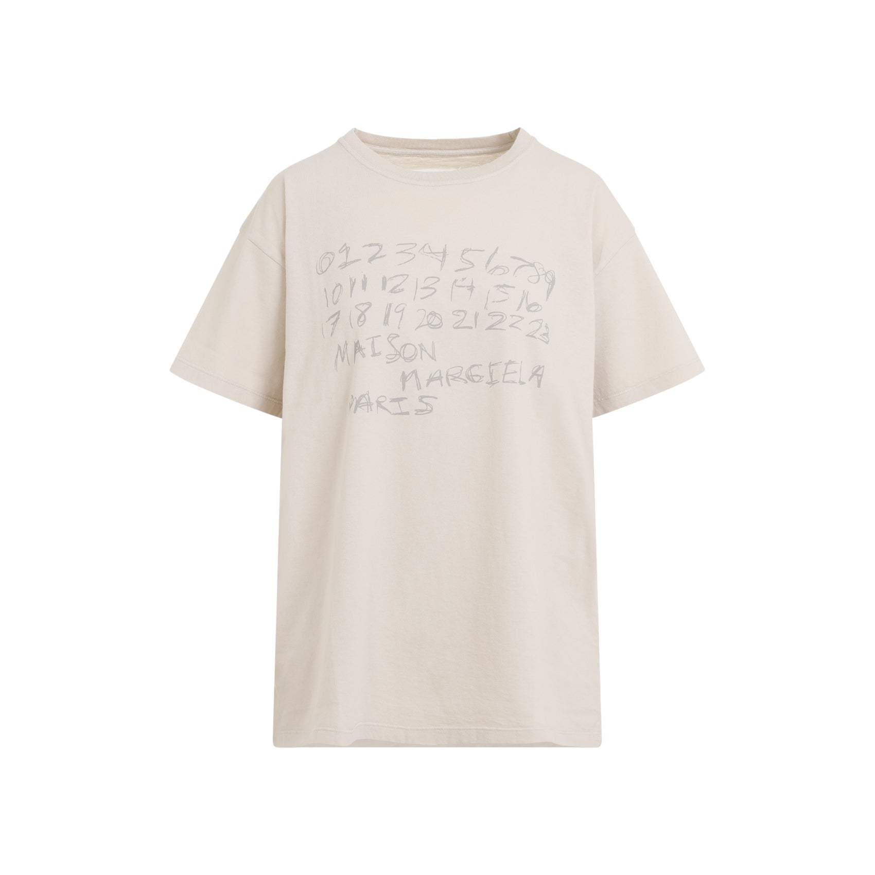 Maison Margiela T-shirts - Nude & Neutrals | 1ac0ff7d07a99326d1853faf429381c49dcfc1b9