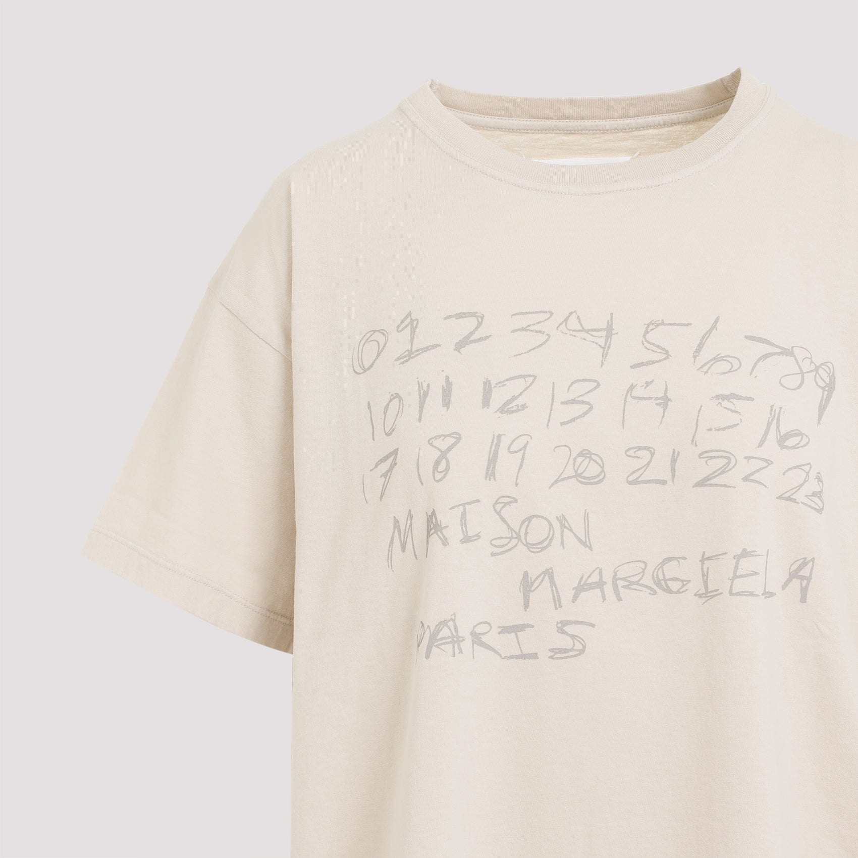 Maison Margiela T-shirts - Nude & Neutrals | 4180e5c2097cd7620eea7d5eebb1b5ae126110b6