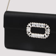Roger Vivier Envelope Flap Sexy Choc Buckle Clutch - WOMEN BAGS - Roger Vivier - T.Luxy