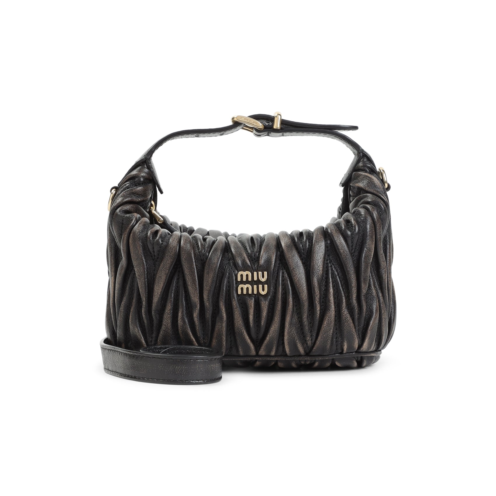 Miu Miu Pouch - Brown | d343ea31f9363e61776c77ba27d74ae0bf81ba5e