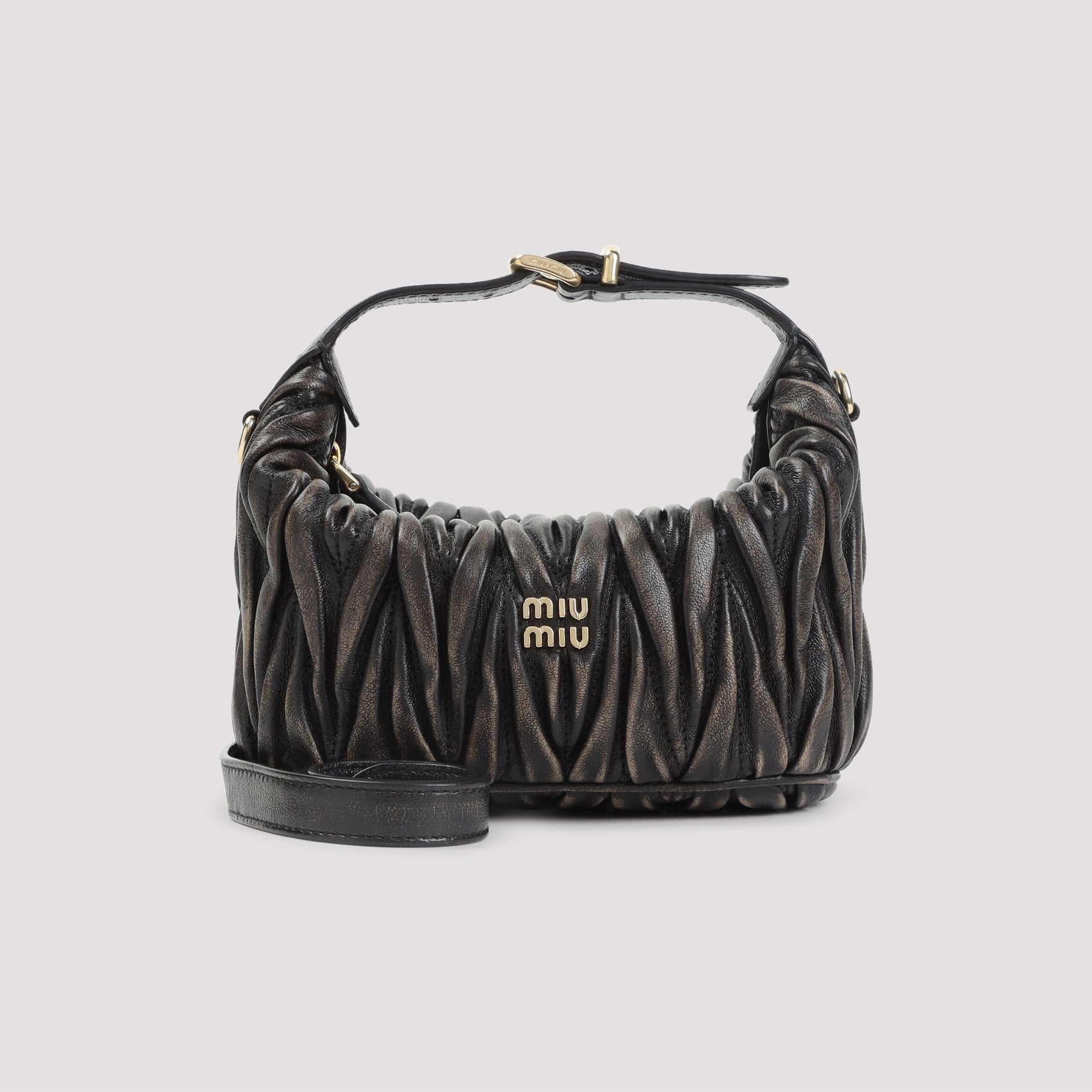 Miu Miu Pouch - Brown | 828e02f18cff7338a29f3db0522c0624846986d3