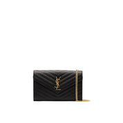 Saint Laurent Monogram Grain De Poudre Bag