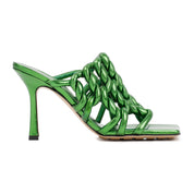 Bottega Veneta Mules - Green | 06b3bfe21524bafc88ef066f262023ace450f8e1