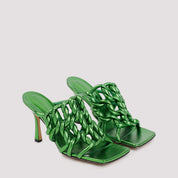Bottega Veneta Mules - Green | a23a3fb2840d5be5728836aa93be4c7b6d8280cd