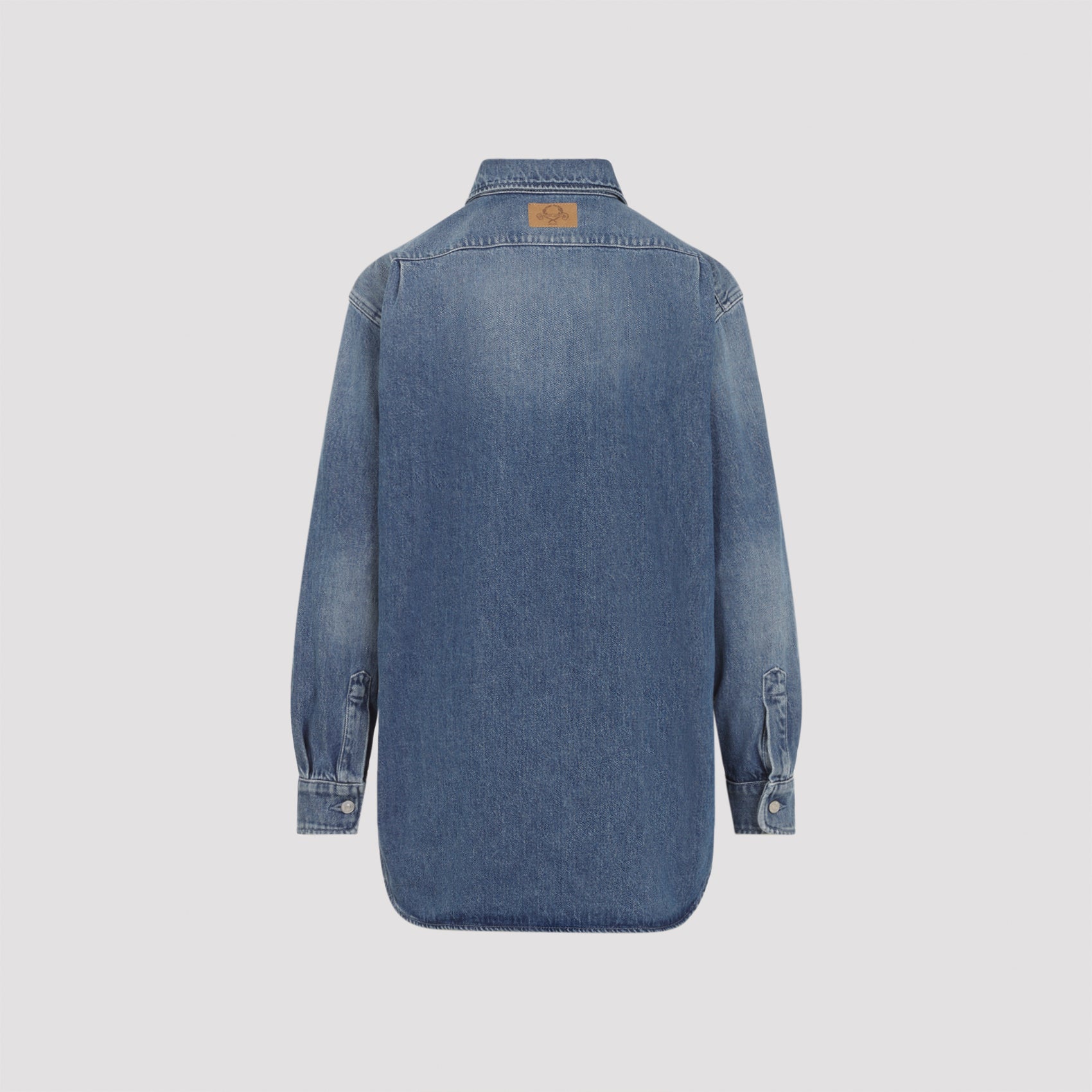 Moschino Heart Denim Shirt - WOMEN CLOTHING - Moschino - T.Luxy