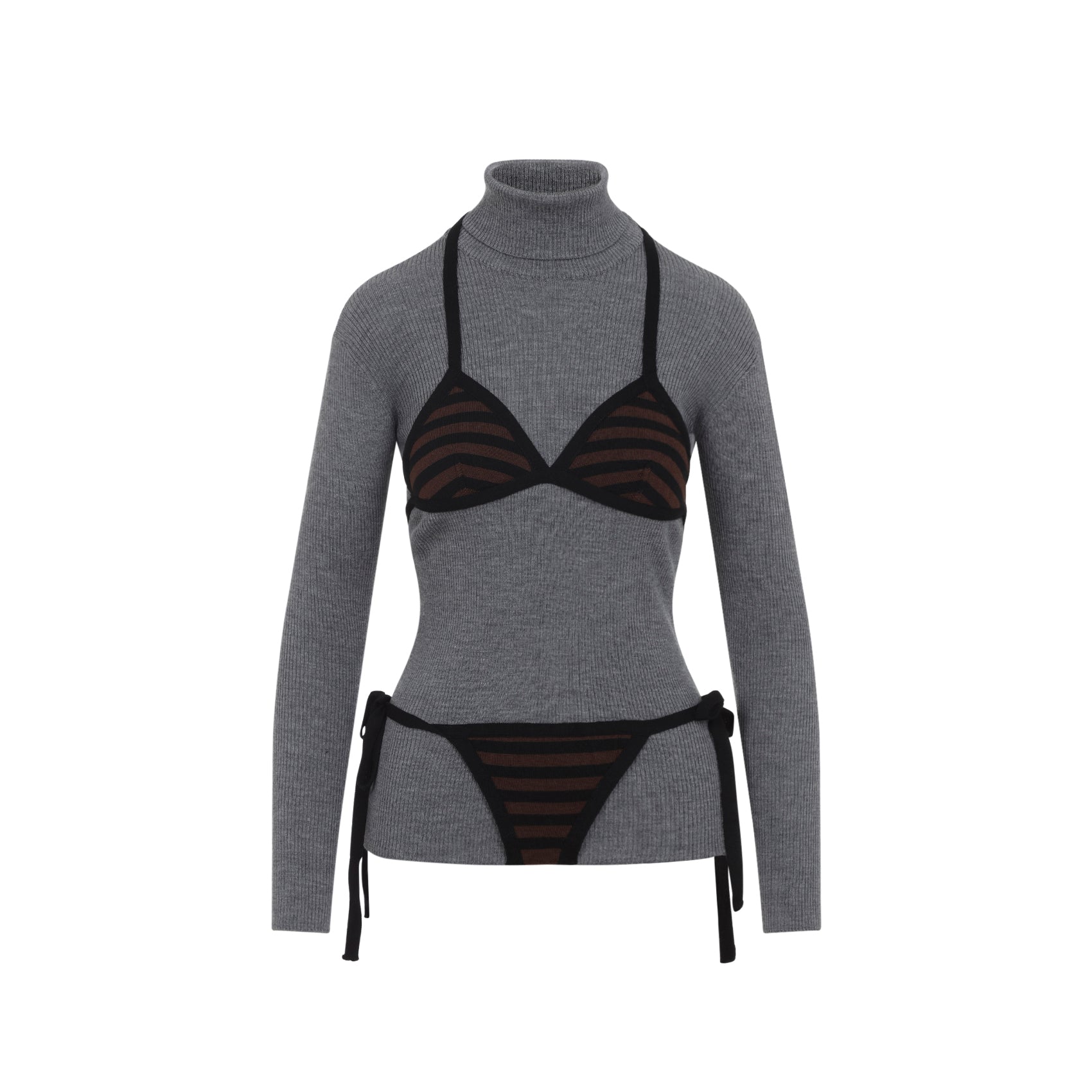 Moschino Turtle neck - Grey | 01cd2bcb759dd938051aeb051be9c44be782a1ac