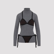 Moschino Turtle neck - Grey | 14bcd43ba4ed4e01210d65c20906df428fc69829