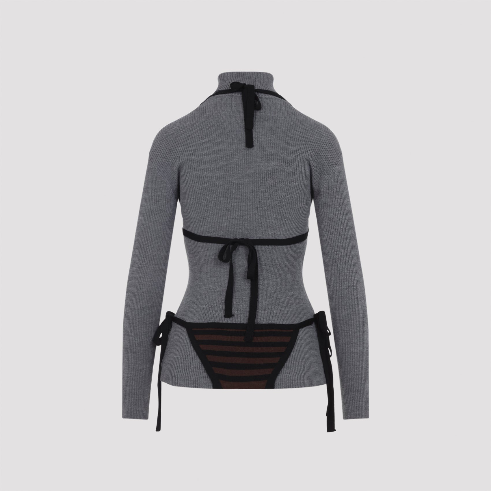 Moschino Turtle neck - Grey | 745d6acc6da0d9c65c891a69f03eac3685130cbf