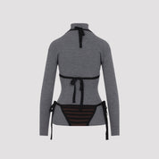 Moschino Turtle neck - Grey | 745d6acc6da0d9c65c891a69f03eac3685130cbf