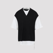 Mastermind Japan Layered Short Sleeves Vest Tee - MEN CLOTHING - Mastermind Japan - T.Luxy
