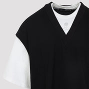 Mastermind Japan Layered Short Sleeves Vest Tee - MEN CLOTHING - Mastermind Japan - T.Luxy