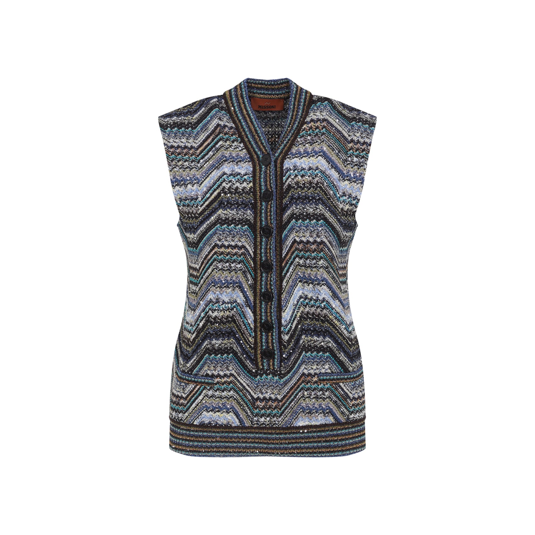 Missoni Gilet - Multicolour | cde865b2356393f1923eeff2d4b036d30af2fa19