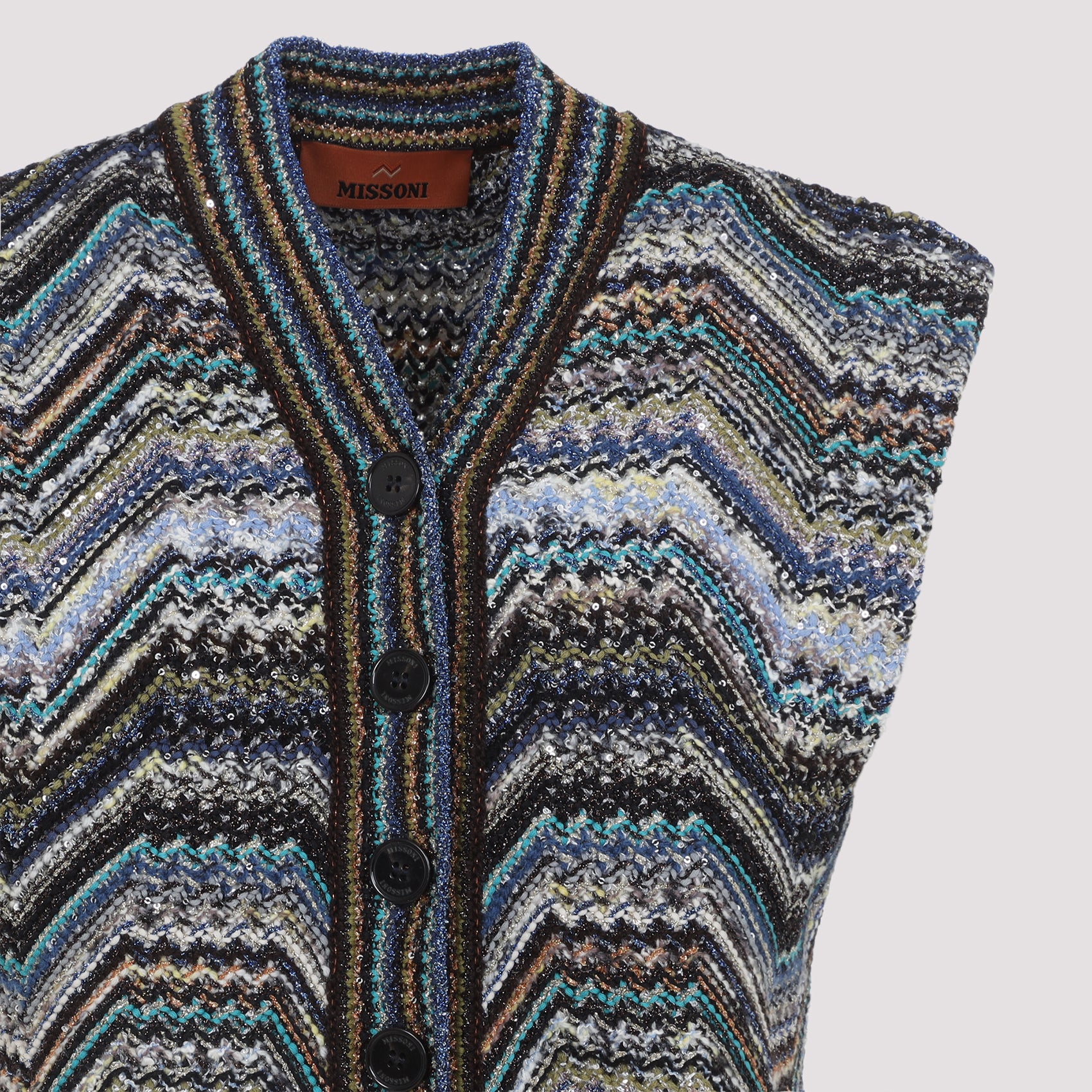 Missoni Gilet - Multicolour | c885cf64b4e33bbcf499ebbf2b7823c765a31602