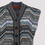 Missoni Gilet - Multicolour | c885cf64b4e33bbcf499ebbf2b7823c765a31602