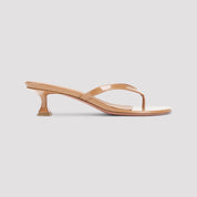 Amina Muaddi Sandals - White | bf5a7785fb49366b843422950219b0e8c4f832b5