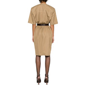 Saint Laurent Knee-Length Saharienne Dress