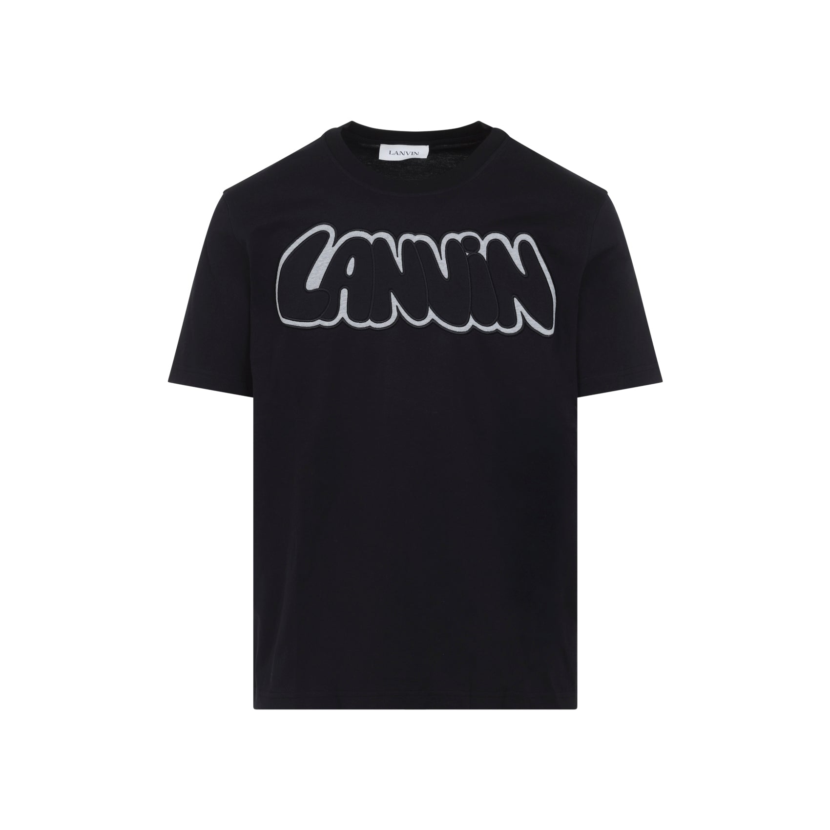 Lanvin Embroidered Logo T-Shirt - MEN CLOTHING - Lanvin - T.Luxy