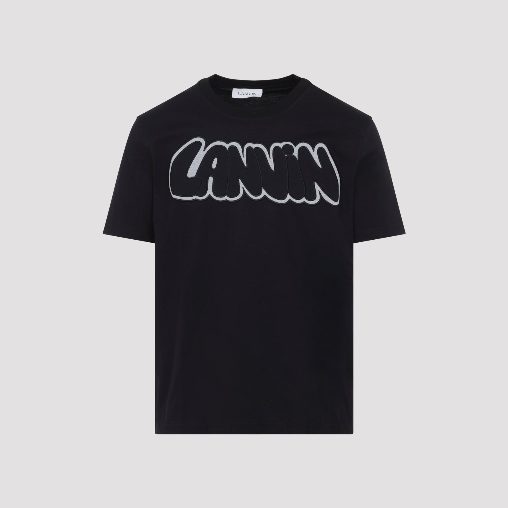 Lanvin Embroidered Logo T-Shirt - MEN CLOTHING - Lanvin - T.Luxy