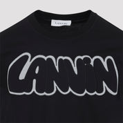 Lanvin Embroidered Logo T-Shirt - MEN CLOTHING - Lanvin - T.Luxy