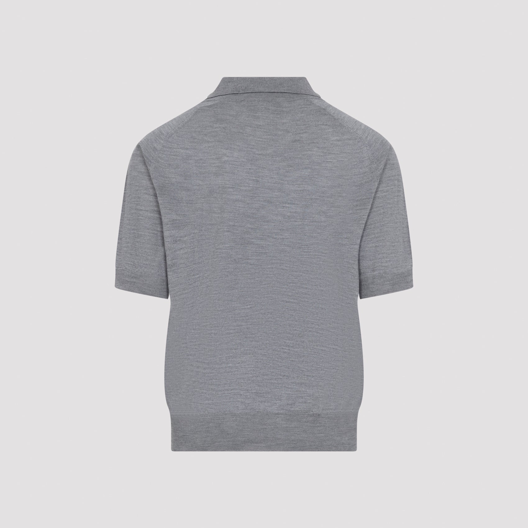 Ami Paris Polo - Grey | b2539513aa2ffeeb52689de8a63b7e669bfbe1fa