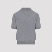 Ami Paris Polo - Grey | b2539513aa2ffeeb52689de8a63b7e669bfbe1fa