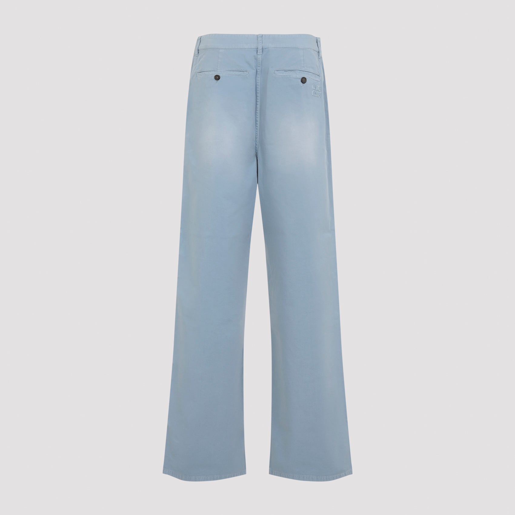 Miu Miu Regular & straight leg - Blue | 92bece22aaa0074e98e035ba926b9d82c724e656