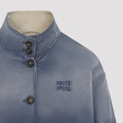 Miu Miu Jackets - Blue | 5053487e614f05aa418cdaeae293ff3af82bc9e0