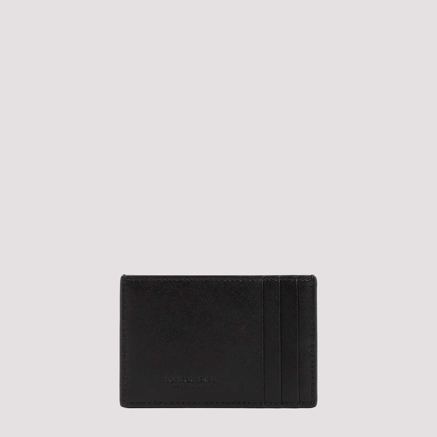 Bottega Veneta Cassette Calf Leather Credit Card Case - MEN BAGS - Bottega Veneta - T.Luxy
