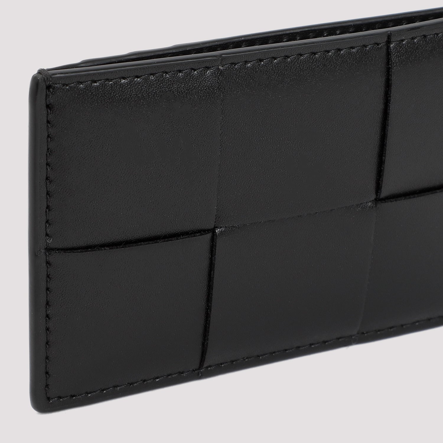 Bottega Veneta Cassette Calf Leather Credit Card Case - MEN BAGS - Bottega Veneta - T.Luxy